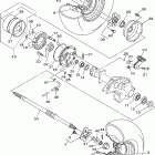 YFM400P_HP Заднее колесо