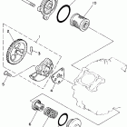 YFM250XP/YFM250XHP Масляный насос