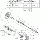 Grizzly 660 YFM660FP Переднее колесо