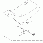 YFM250XP/YFM250XHP Сидение
