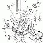 WARRIOR-YFM350XPC/YFM350XP Головка цилиндра