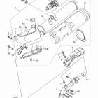 Grizzly 660 Metallic Silver Выхлопная система