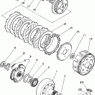 YFM250XP/YFM250XHP Сцепление