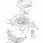 Grizzly 660 Metallic Silver Переднее крыло