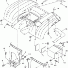 YFM400P_HP Заднее крыло