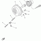 Grizzly 660 YFM660FP Фара