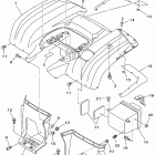 Big Bear 400 4X4 Заднее крыло