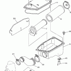 WARRIOR-YFM350XPC/YFM350XP Впускная система
