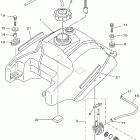 Big Bear 400 4X4 Топливный бак