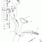 Kodiak Automatic  4x4 Steering handle. cable