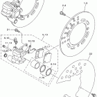 Grizzly Hunter Edition Передний тормозной суппорт