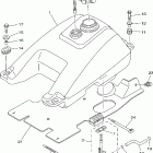 YFM600FWAH/YFM600FWAN Топливный бак