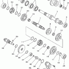 YFM600FWAH/YFM600FWAN Трансмиссия