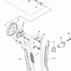 YFM600FWAH/YFM600FWAN Цепь механизма газораспределения