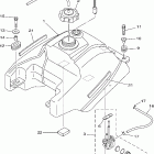 Big Bear 2WD-YFM400NN/N Топливный бак
