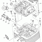YFM600FWAH/YFM600FWAN Головка цилиндра
