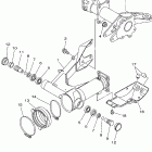 Big Bear 2WD-YFM400NN/N Бугель (задний рычаг)