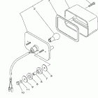 BEAR TRACKER 2WD-YFM250MC/YFM250M Фонарь задний