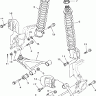 YFM600FWAH/YFM600FWAN Передняя подвеска колес