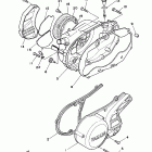 Banshee Крышка картера двигателя