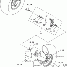 Big Bear 2WD-YFM400NN/N Переднее колесо