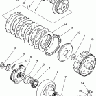 TIMBERWOLF 4WD-YFB250FWM Сцепление