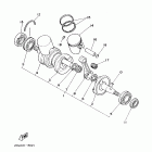 Banshee Коленчатый вал и Поршень