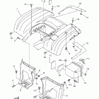 Big Bear 400 4X4 Заднее крыло
