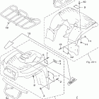 TIMBERWOLF 4WD-YFB250FWM Наклейки 1