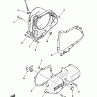 Raptor 80 Крышка картера двигателя