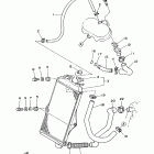 Banshee Радиатор и Патрубки