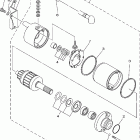 TIMBERWOLF 4WD-YFB250FWM Стартер электрический