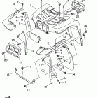 TIMBERWOLF 4WD-YFB250FWM Переднее крыло