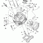 TIMBERWOLF 4WD-YFB250FWM Головка цилиндра