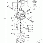 TIMBERWOLF 4WD-YFB250FWM Карбюратор