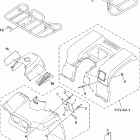 BEAR TRACKER 2WD-YFM250MC/YFM250M Наклейки 1