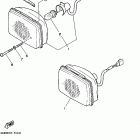 BEAR TRACKER 2WD-YFM250MC/YFM250M Фара