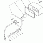 TIMBERWOLF 4WD-YFB250FWM Фонарь задний