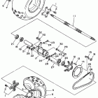 Banshee Заднее колесо