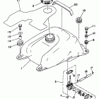 TIMBERWOLF - YFB250UK Топливный бак