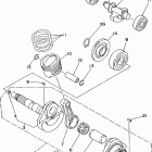 TIMBERWOLF 4WD  - YFB250FWK Коленчатый вал и Поршень