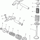TIMBERWOLF 4WD  - YFB250FWK Клапана