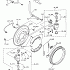 Big Bear 2x4 Передний тормоз
