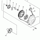 TIMBERWOLF 4WD  - YFB250FWK Стартер