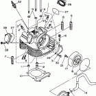 YFM35FXJ Головка цилиндра
