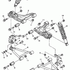 Big Bear 2x4 Передняя подвеска колес