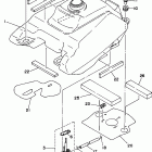 YFM35FXJ Топливный бак