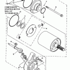 YFM 350FWS Стартер электрический