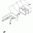 YFM 350FWS Фонарь задний