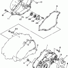 YFM350FWBJ Крышка картера двигателя